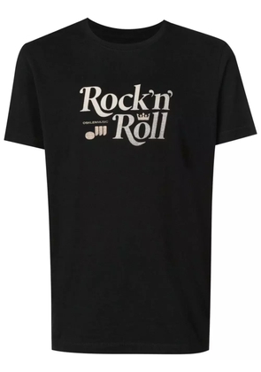 Osklen slogan-print short-sleeve T-shirt - Black