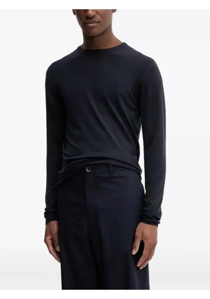 Barena long-sleeve crew-neck sweater - Blue