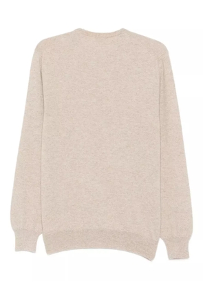 Piacenza Cashmere cashmere crew-neck sweater - Neutrals