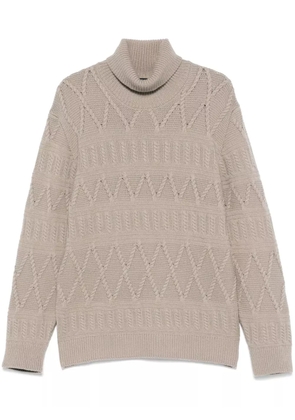 Zegna wool sweater - Brown