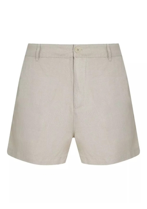 Osklen linen-blend shorts - Neutrals