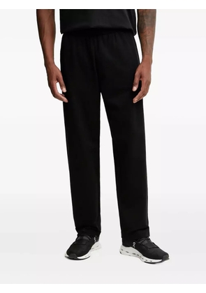 Ea7 Emporio Armani elasticated-waistband track pants - Black