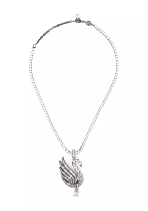 Swarovski Iconic Swan pendant necklace - Silver