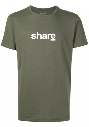 Osklen motif-print short-sleeve T-shirt - Green