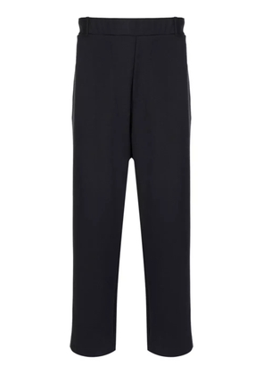 Osklen fine-ribbed straight-leg trousers - Black