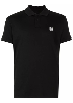 Osklen Brasão cotton polo shirt - Black