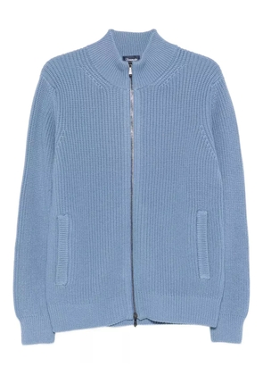 Drumohr zip-front cardigan - Blue