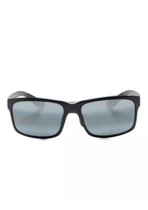 Maui Jim Pokowai Arch rectangle-frame sunglasses - Black