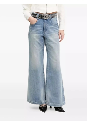 Miss Sixty logo-patch jeans - Blue