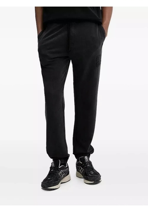 HUGO embroidered-logo drawstring track pants - Black