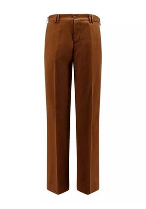 PT Torino pleated straight-leg trousers - Brown