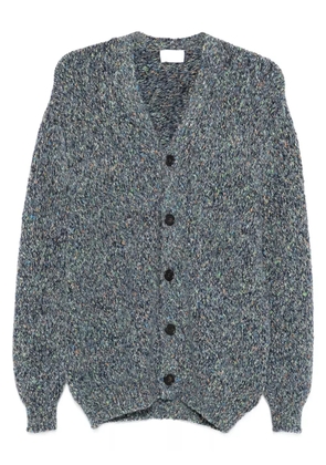 SCAGLIONE speckled cardigan - Blue