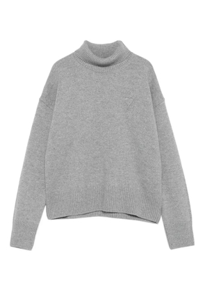 AMI Paris turtleneck sweater - Grey