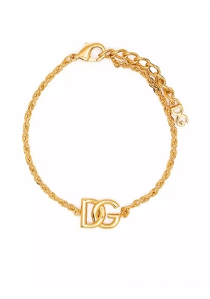 Dolce & Gabbana DG rope-chain bracelet - Gold