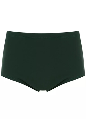Osklen striped swimming trunks - Green