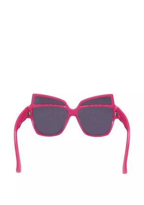 Moschino Pre-Owned butterfly-frame sunglasses - Pink