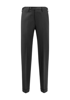 PT Torino cuffed straight-leg trousers - Black