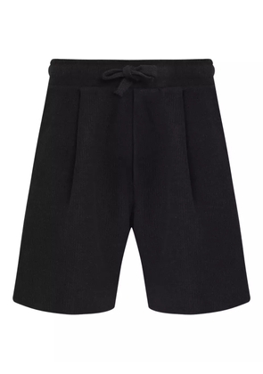 Osklen dart-detailing shorts - Black