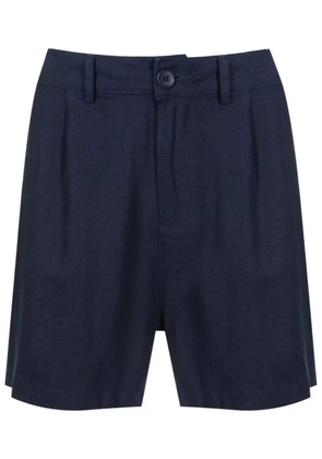 Osklen pleat-detail chino shorts - Blue