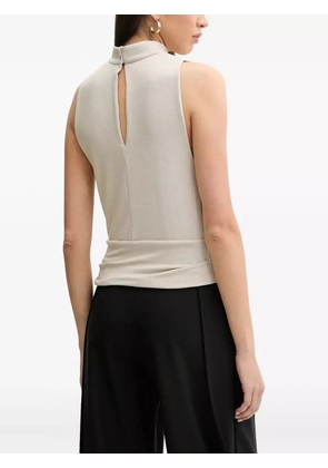 IRO FOA cowl-neck sleeveless top - Neutrals