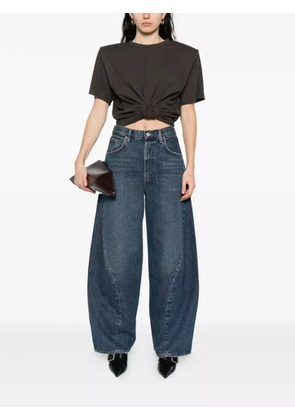 AGOLDE panelled regenerative-cotton jeans - Blue