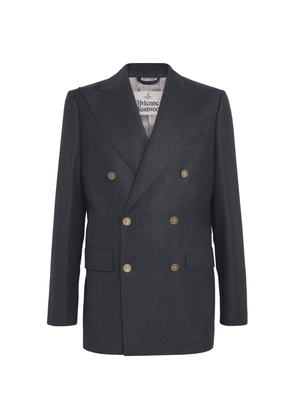 Vivienne Westwood Virgin Wool-Blend Captain Blazer