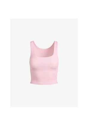 Womens Skims Ribbed Scoop-Neck Stretch-Cotton Tank Tops Pack Of Three