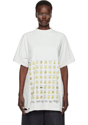 Balenciaga Off-White Oversized T-shirt