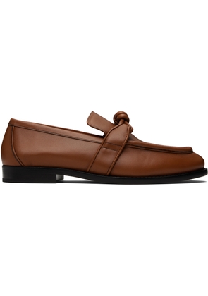 Bottega Veneta Brown Astaire Loafers