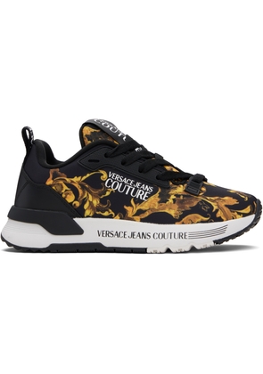 Versace Jeans Couture Black Barocco Sneakers