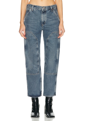 AGOLDE Rami Carpenter Jeans in Repetition - Denim-Light. Size 26 (also in ).