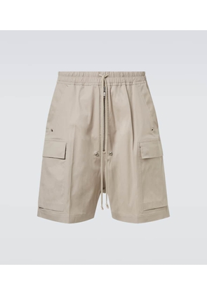 Rick Owens Cargobela cotton-blend cargo shorts