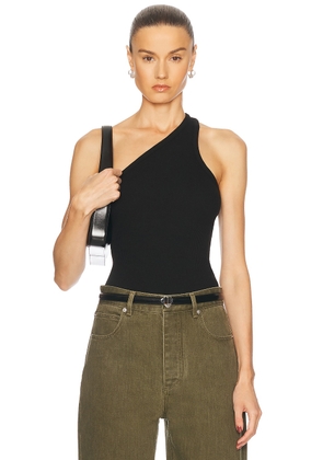 AGOLDE Verica Tank in Black - Black. Size XL (also in XS).