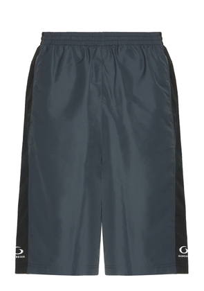 Balenciaga Swim Shorts in Anthracite & Black - Charcoal. Size L (also in S, XL/1X).