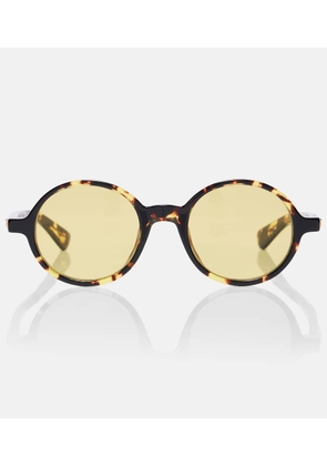 Bottega Veneta Slim Ribbon round sunglasses