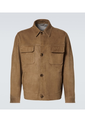Lardini Suede leather jacket