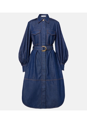 Zimmermann Denim midi dress