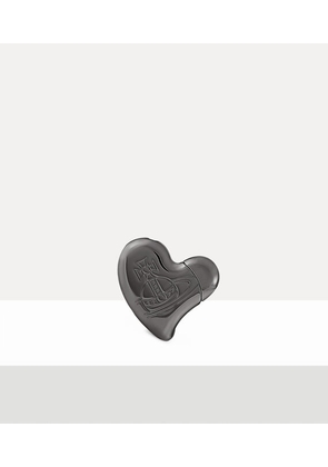 Vivienne Westwood Heart Lighter Gunmetal Brass Unisex