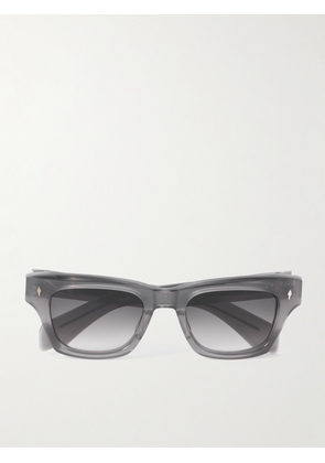 Jacques Marie Mage - Dealan D-frame Acetate Sunglasses - Gray - One size