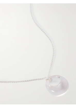 Loren Stewart - Moonrise Sterling Silver Quartz Necklace - One size