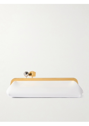 Jacquemus - Le Salon Leather Clutch - White - One size