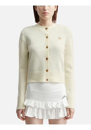 Baby Fox Lambswool Fitted Cardigan