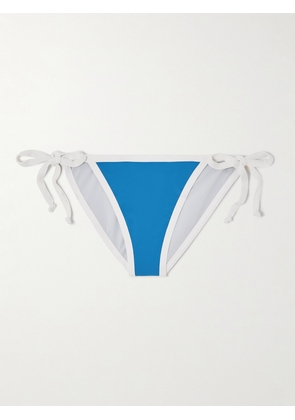 Marysia - Porto Two-tone Bikini Briefs - Blue - x small,small,medium,large