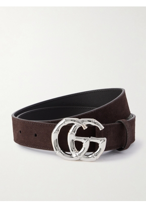 Gucci - Suede Belt - Brown - 70,75,80,85,90,95,100