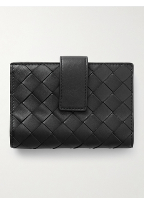 Bottega Veneta - Intrecciato Leather Passport Holder - Black - One size