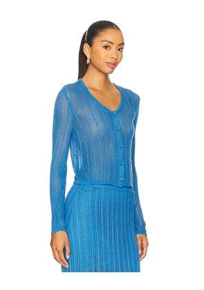 BEACH RIOT Hani Cardigan in Blue. Size L. Also in M, S, XS.