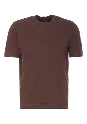 Circolo 1901 crew-neck short-sleeve T-shirt - Brown