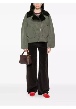 LOIS JEANS corduroy patch-pocket trousers - Brown