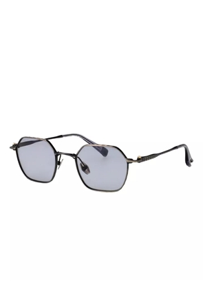 Yohji Yamamoto square-frame sunglasses - Black