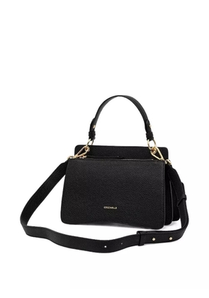 Coccinelle C-ME leather cross body bag - Black